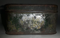 Antique Clarnico London England Tin Metal Container