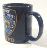 2008 NYPD City of New York Police Department Dark Blue Ceramic Coffee Mug Cup