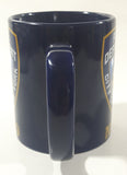 2008 NYPD City of New York Police Department Dark Blue Ceramic Coffee Mug Cup