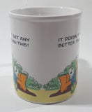 1978 Enesco Jim Davis Garfield It Doesn't Get Any Better Than This! Ceramic Coffee Mug Cup