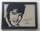 Loving You, Elvis 10 1/8" x 13 1/4" Framed Mirror Picture Wall Hanging