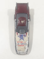 2000 McDonald's Hot Wheels Del Worsham Funny Car Current Maroon and White Die Cast Toy Race Car Vehicle