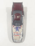 2000 McDonald's Hot Wheels Del Worsham Funny Car Current Maroon and White Die Cast Toy Race Car Vehicle