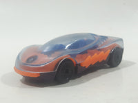 1995 Hot Wheels Lightning Speed #9 Orange Die Cast Toy Car Vehicle - McDonalds Happy Meal