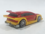 2010 Hot Wheels Hot Tunerz Flight 03 Red with Yellow Trim Die Cast Toy Car Vehicle