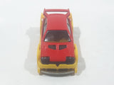 2010 Hot Wheels Hot Tunerz Flight 03 Red with Yellow Trim Die Cast Toy Car Vehicle