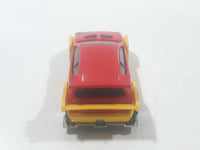 2010 Hot Wheels Hot Tunerz Flight 03 Red with Yellow Trim Die Cast Toy Car Vehicle