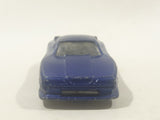 2007 Hot Wheels Mustang Cobra Metalflake Dark Blue Die Cast Toy Car Vehicle