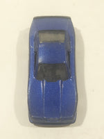 2007 Hot Wheels Mustang Cobra Metalflake Dark Blue Die Cast Toy Car Vehicle