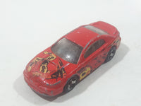 2000 Hot Wheels Kung Fu Force '99 Mustang Red Die Cast Toy Car Vehicle