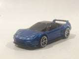 2016 Hot Wheels Then and Now '90 Acura NSX Dark Blue Die Cast Toy Car Vehicle