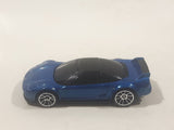 2016 Hot Wheels Then and Now '90 Acura NSX Dark Blue Die Cast Toy Car Vehicle