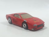 1988 Hot Wheels Ferrari Testarossa Red Die Cast Toy Car Vehicle