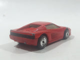 1988 Hot Wheels Ferrari Testarossa Red Die Cast Toy Car Vehicle