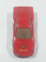 1988 Hot Wheels Ferrari Testarossa Red Die Cast Toy Car Vehicle