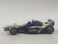 Rare 2000 Hot Wheels Grand Prix GP-2009 Grand Prix 2009 Compaq Castrol #5 White and Blue Die Cast Toy Race Car Vehicle