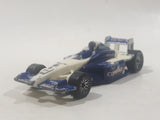 Rare 2000 Hot Wheels Grand Prix GP-2009 Grand Prix 2009 Compaq Castrol #5 White and Blue Die Cast Toy Race Car Vehicle