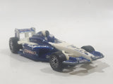 Rare 2000 Hot Wheels Grand Prix GP-2009 Grand Prix 2009 Compaq Castrol #5 White and Blue Die Cast Toy Race Car Vehicle