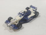 Rare 2000 Hot Wheels Grand Prix GP-2009 Grand Prix 2009 Compaq Castrol #5 White and Blue Die Cast Toy Race Car Vehicle