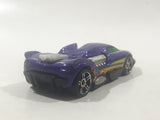 2008 Hot Wheels Web Trading Cards Maelstrom Purple Die Cast Toy Car Vehicle