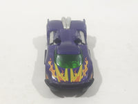 2008 Hot Wheels Web Trading Cards Maelstrom Purple Die Cast Toy Car Vehicle