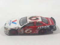 2000 Racing Champions NASCAR White Knuckle Racing #6 Ford Cummins Valvoline Max Life White Blue 1:64 Scale Die Cast Toy Race Car Vehicle