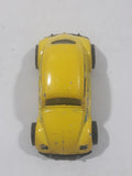 2003 Hot Wheels Robo Zoo VW Bug Pearl Yellow Die Cast Toy Car Vehicle