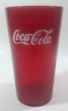 Cambro Coca-Cola Red Blurred 5" Tall Plastic Tumbler Cup