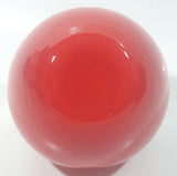 Vintage Art Glass Fruit Red Apple 3 1/2" Tall Ornament