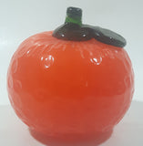 Vintage Art Glass Fruit Orange 3" Tall Ornament