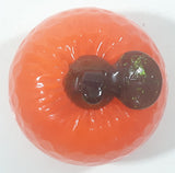 Vintage Art Glass Fruit Orange 3" Tall Ornament