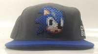 Sega Sonic The Hedgehog Don't Blink Grey and Blue Adjustable Baseball Cap Hat