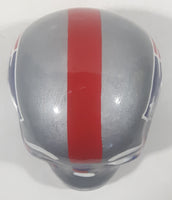 New England Patriots Hand Painted Day Of The Dead Skull Helmet Ceramic Head Ornament