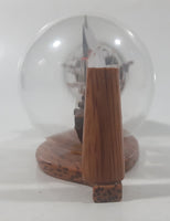 Vintage Detailed Miniature Tall Ship Boat 4 1/8" Long Glass Light Bulb