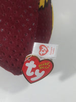 2013 TY Beanie Ballz  Rush Zone Washington Redskins Football Plush 12" New With Tags