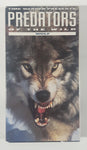 1994 Time Warner Presents Predators Of The Wild Wolf Movie VHS Video Cassette Tape with Case