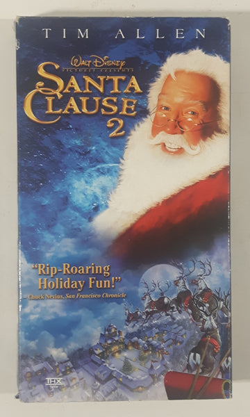 Walt Disney Pictures Presents Santa Clause 2 Movie VHS Video Cassette Tape with Case