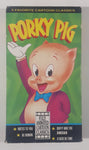 1992 Celebrity Home Entertainment Porky Pig 4 Favorite Cartoon Classics Movie VHS Video Cassette Tape with Case