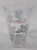 Coca Cola Polar Bears and Snowflakes Themed 5 3/4" Tall Glass Cup