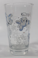 Coca Cola Polar Bears and Snowflakes Themed 5 3/4" Tall Glass Cup