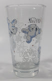 Coca Cola Polar Bears and Snowflakes Themed 5 3/4" Tall Glass Cup