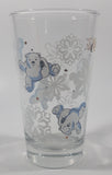 Coca Cola Polar Bears and Snowflakes Themed 5 3/4" Tall Glass Cup