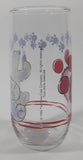 1999 Coca Cola Polar Bear and Paw Prints 5 3/4" Tall Glass Cup