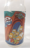 2008 Coca Cola Twentieth Century Fox Universal Studios Hollywood The Simpsons Ride 9" Tall Plastic Drink Bottle with Straw