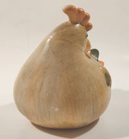 Laying Chicken Hen 5" Tall Ceramic Ornament