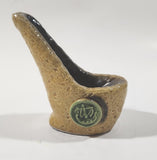 Vintage 1950s Irish Leat Coroin Dog Coin 4" Tall Ceramic Tobacco Pipe Rest