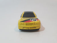 1999 Hot Wheels Crashers King Wrex Bousqutte Racing Yellow Black Red Die Cast Toy Car Vehicle Missing Spoiler