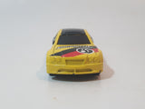 1999 Hot Wheels Crashers King Wrex Bousqutte Racing Yellow Black Red Die Cast Toy Car Vehicle Missing Spoiler