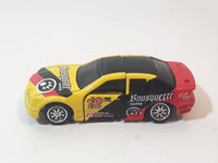 1999 Hot Wheels Crashers King Wrex Bousqutte Racing Yellow Black Red Die Cast Toy Car Vehicle Missing Spoiler