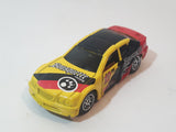 1999 Hot Wheels Crashers King Wrex Bousqutte Racing Yellow Black Red Die Cast Toy Car Vehicle Missing Spoiler